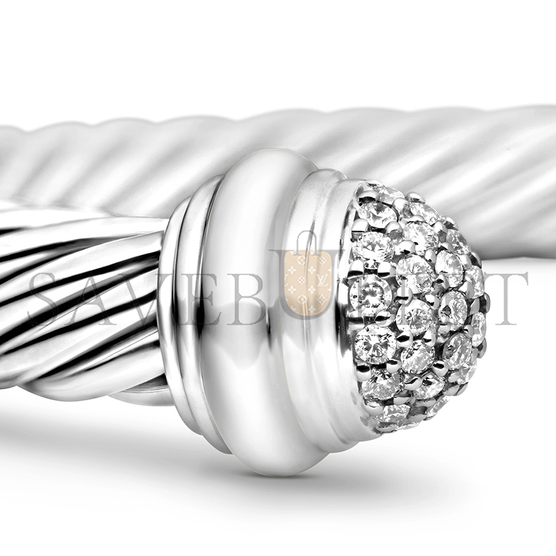 dau1d Yvrm*n classic cable bracelet 7mm b06561 ssadi